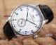 Perfect Replica IWC Portuguese SS Black Dial Mens Watches (2)_th.jpg